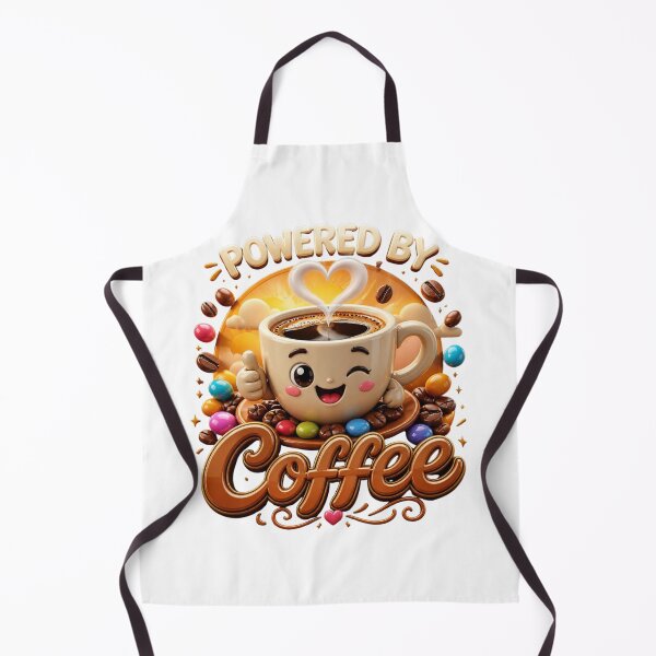 Item preview, Powered by coffee designed and sold by Tunarite.