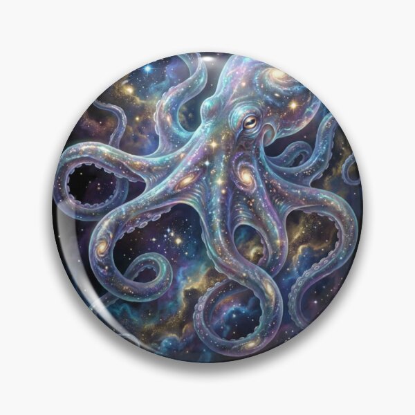 Item preview, Cosmic Voyager Octopus designed and sold by OddlySticky.