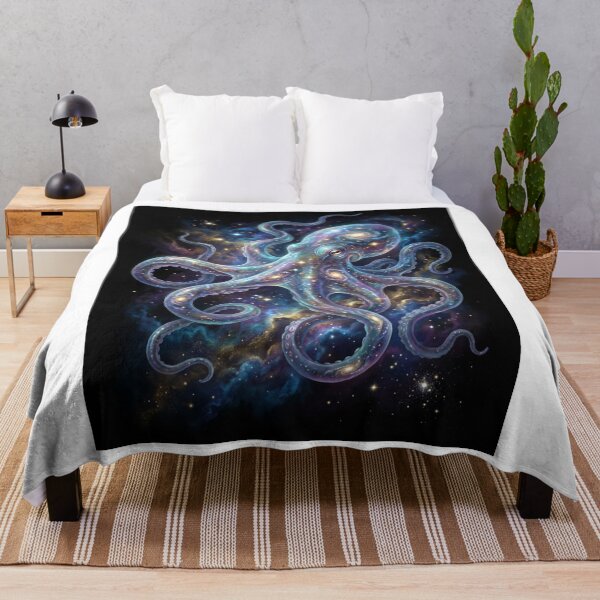 Item preview, Cosmic Voyager Octopus designed and sold by OddlySticky.