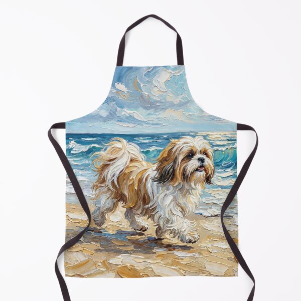 Item preview, Beach Days - Shih Tzu designed and sold by AjaTrier.