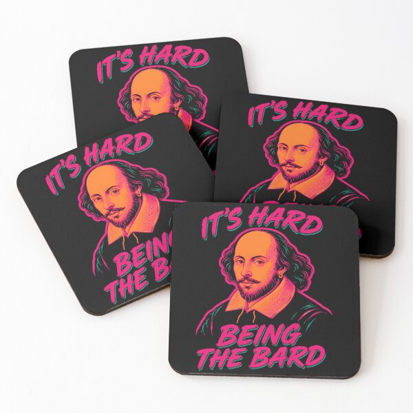 Item preview, It’s Hard Being the Bard Literary Humor designed and sold by Victor Shadehorn.