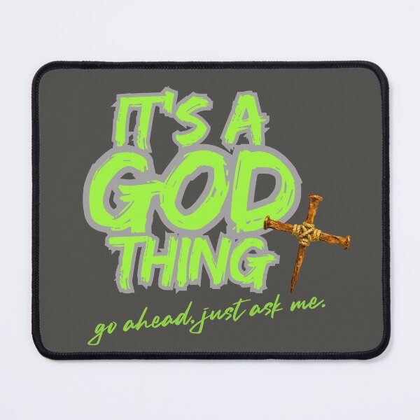 Item preview, It's a GOD thing - lime designed and sold by Cane & Abel Creations ..