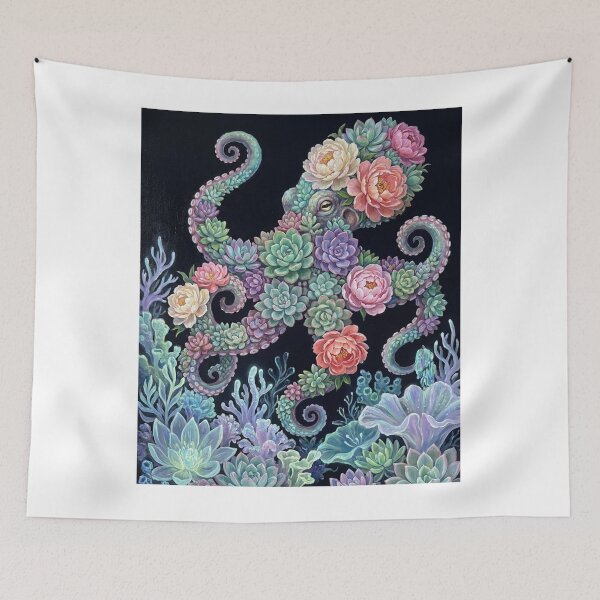 Item preview, Blooming Sea Dweller designed and sold by OddlySticky.