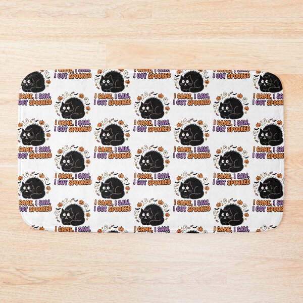 Item preview, I Came I Saw I Got Spooked Cat designed and sold by AliveStyle.