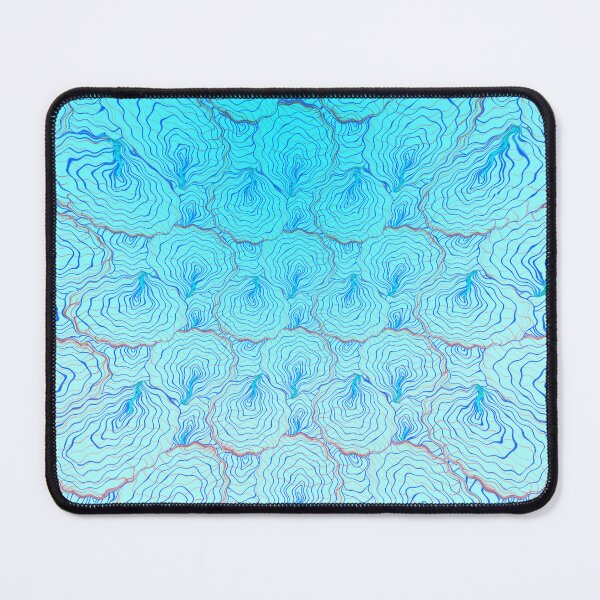 Item preview, Agitated Pool - Abstract Ripple Water Pool Seamless Pattern designed and sold by Marsailhe Milward.