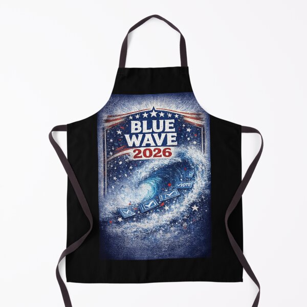 Item preview, Blue Wave 2026 – Vote Blue Political Election Design designed and sold by MySheetMusicArt.