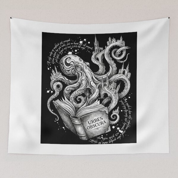 Item preview, The Librarian's Kraken designed and sold by OddlySticky.