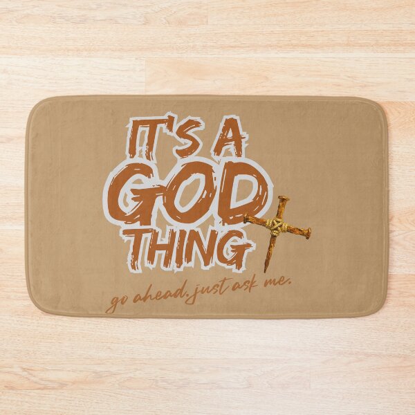 Item preview, It's a GOD thing - mocha designed and sold by Cane & Abel Creations ..