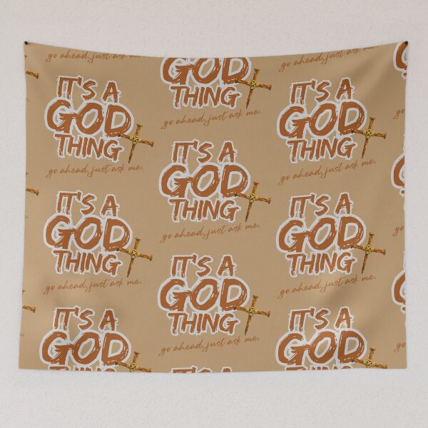 Item preview, It's a GOD thing - mocha designed and sold by Cane & Abel Creations ..