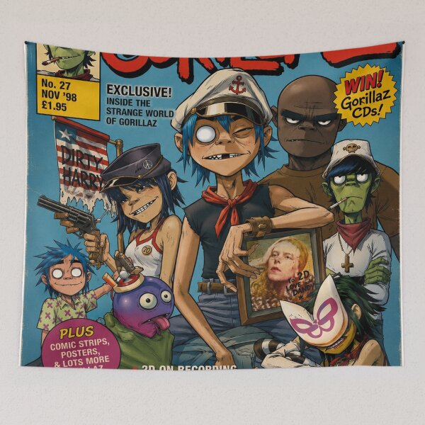 Item preview, Retro Cartoon Rock Band Poster designed and sold by MetzMaybell.