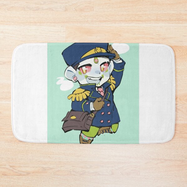 Item preview, Cute Anime Captain Character with Hat and Satchel designed and sold by Botaagaz.
