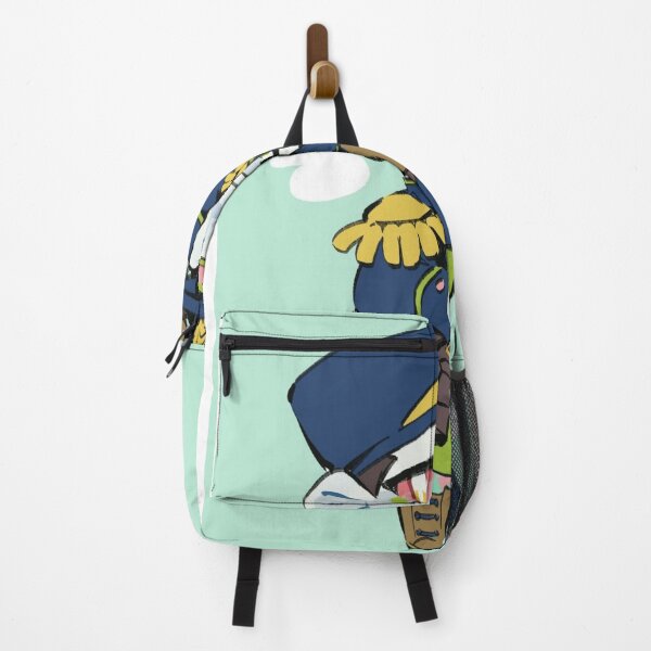 Item preview, Cute Anime Captain Character with Hat and Satchel designed and sold by Botaagaz.