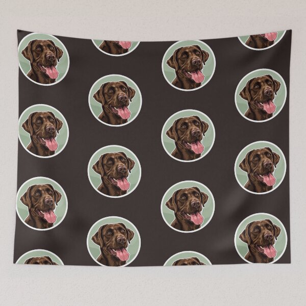Item preview, Chocolate Lab 1A designed and sold by CrumbBumStudio.
