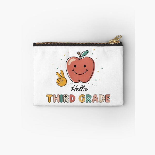 Item preview, Hello Third Grade Cute Apple Back to School designed and sold by dragonbol023.