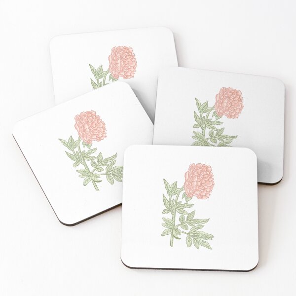 Item preview, Vintage peony flower  designed and sold by LKL-Designs.