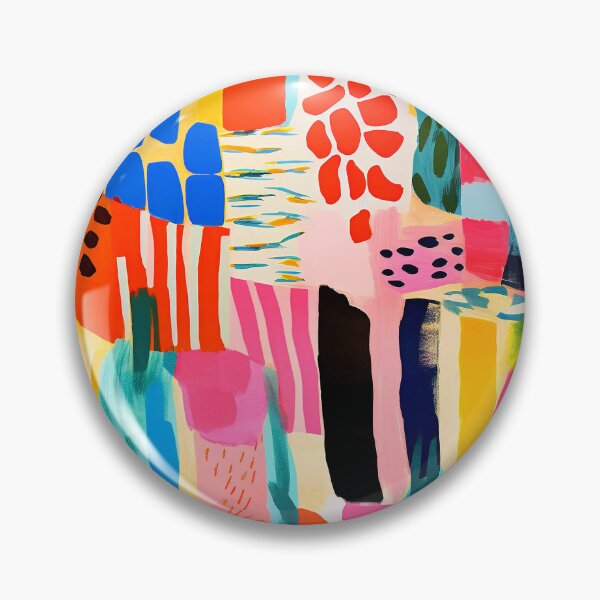 Item preview, Vibrantly Colorful Trendy Abstract Designs Modern Art designed and sold by DEC02.