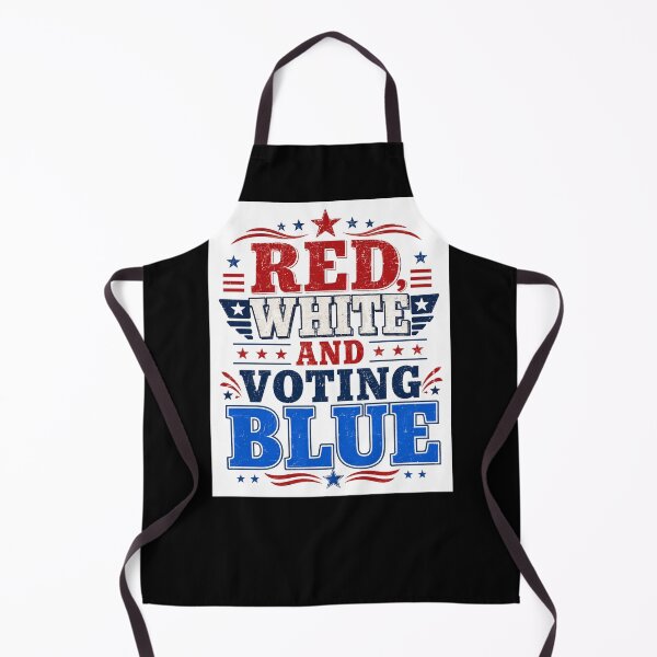 Item preview, Red, White and Voting Blue – Patriotic Political Design designed and sold by MySheetMusicArt.