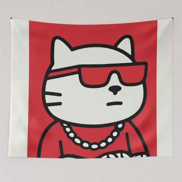 Item preview, Hippie Cat designed and sold by bixdesign.