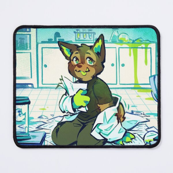 Item preview, Messy Lab Accident Anime Furry Character designed and sold by Botaagaz.