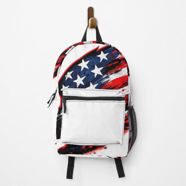 Item preview, Fractured Flag Eagle Modern Patriotic Art designed and sold by pohapoha181.