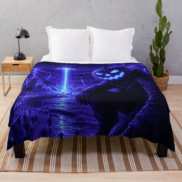 Item preview, Headless Horseman Midnight Invasion – Alien Apocalypse Fantasy Art designed and sold by TheHorsemanRidesAgain.