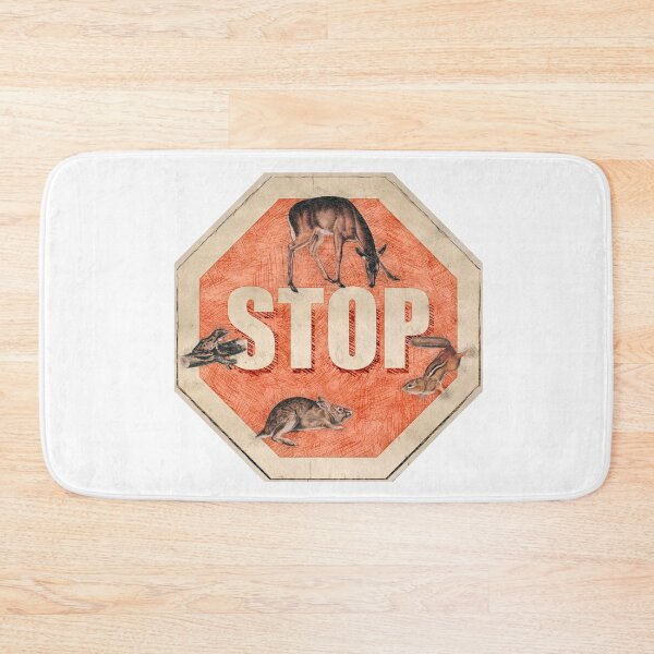 Item preview, I stop for critters bumper I stop for animals funny gifts  designed and sold by MatthewViews.
