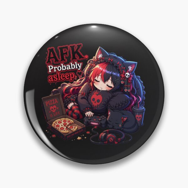 Item preview, Copy of  Cute Gothic Anime Girl Everything Sucks  designed and sold by Revyra Design .
