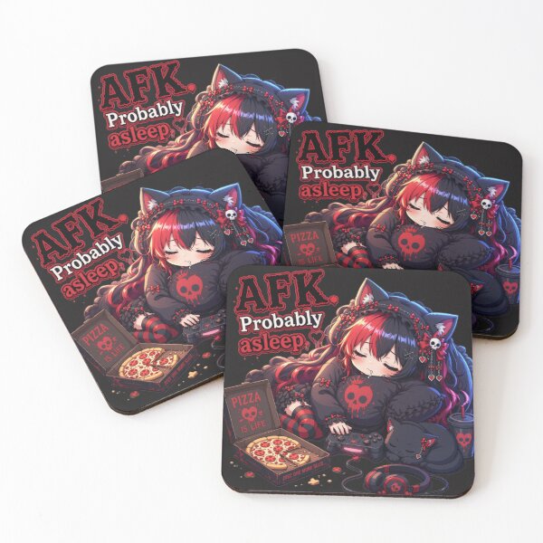 Item preview, Copy of  Cute Gothic Anime Girl Everything Sucks  designed and sold by Revyra Design .