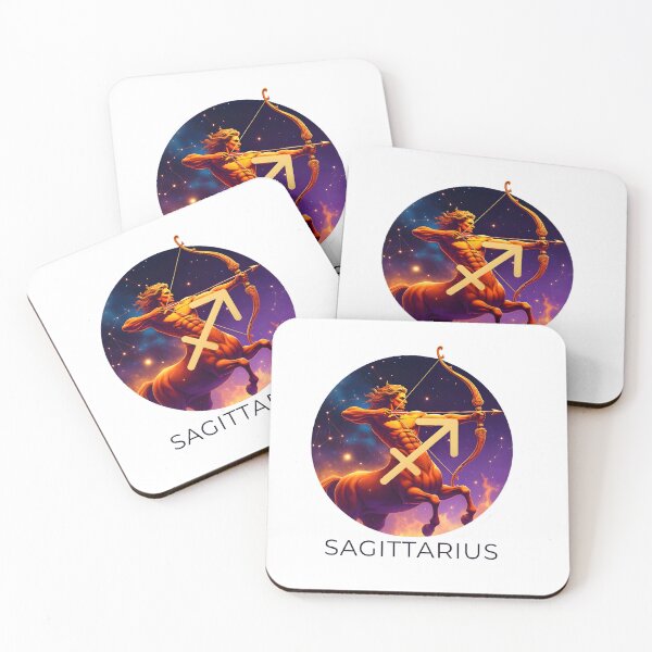 Artikelvorschau, Sternzeichen Schütze Feuer-Zentaur entworfen und verkauft von Zodiac Celestial Art.