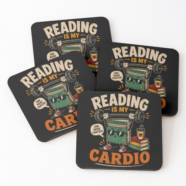 Item preview, Reading Is My Cardio designed and sold by StockAnime.