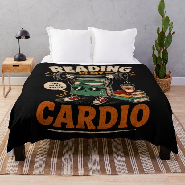 Item preview, Reading Is My Cardio designed and sold by StockAnime.