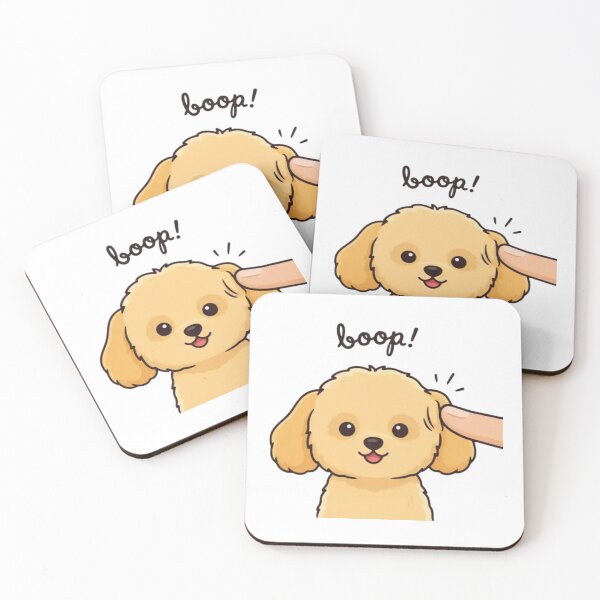 Item preview, Cute Sleeping Puppy Boop – Peaceful Kawaii Dog Cartoon Illustration designed and sold by Charonde.