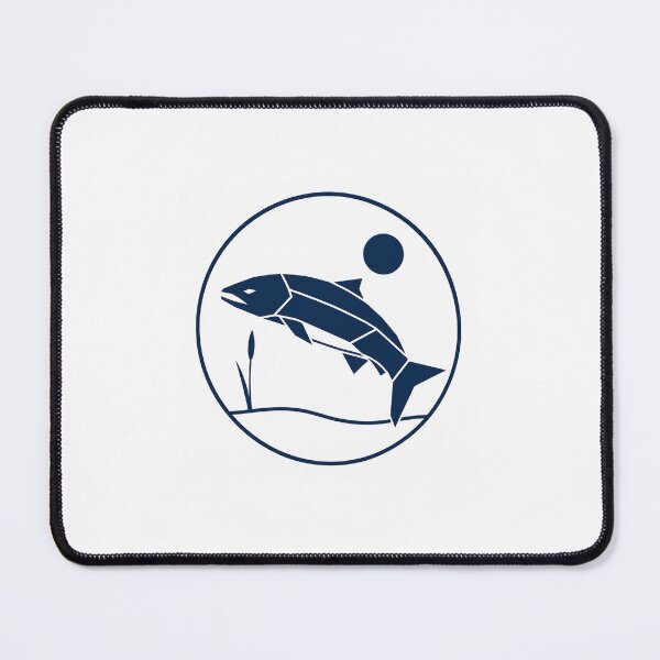 Item preview, Wild Salmon Emblem designed and sold by Norvian.