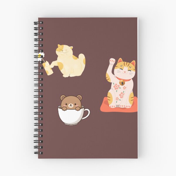 Item preview, Cute Aesthetic Pastel Cat Sticker Pack designed and sold by WISDOMCHARLES.