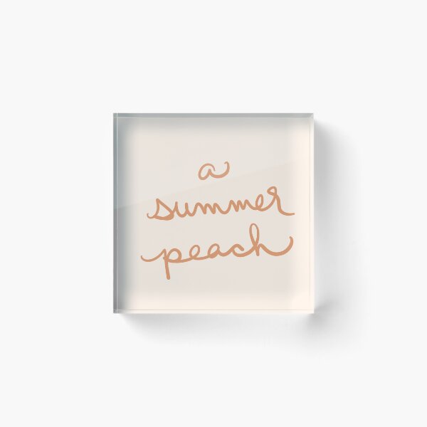 Item preview, A Summer Peach designed and sold by abeink.