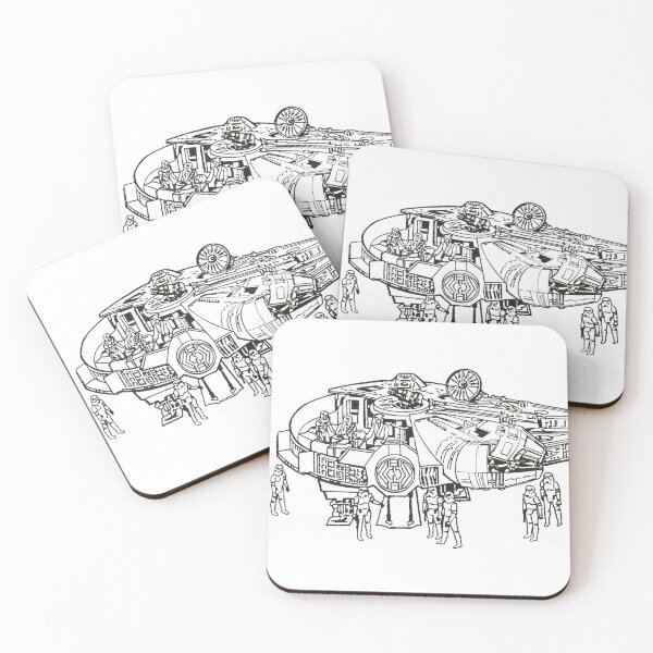 Item preview, Millennium Falcon designed and sold by WyldBoreCre8ive.