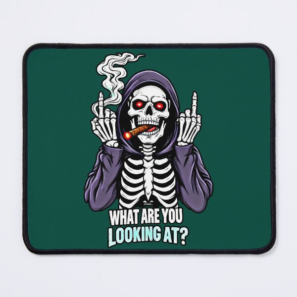 Item preview, What Are You Looking At Skeleton – Funny Rude designed and sold by Neer arts.