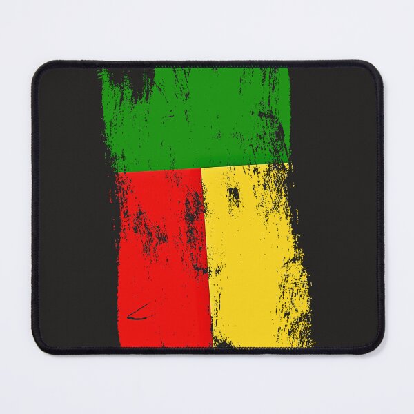 Item preview, Benin Flag Grunge Brushstroke - Beninese Pride designed and sold by Danny-Arts1.