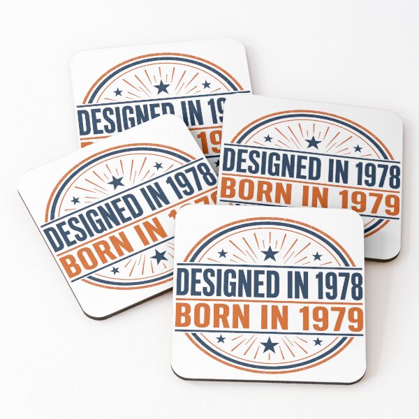 Item preview, Designed In 1978 Born In 1979 designed and sold by aihrgdesign.