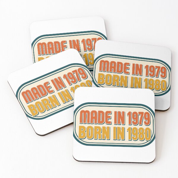 Item preview, Made In 1979 Born In 1980 designed and sold by aihrgdesign.