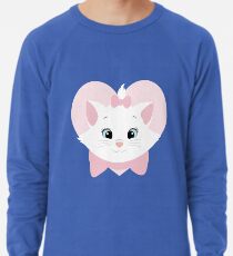 The Aristocats: Marie w/ heart Lightweight Sweatshirt