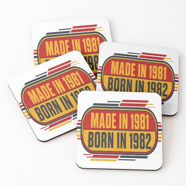 Item preview, Made In 1981 Born In 1982 designed and sold by aihrgdesign.
