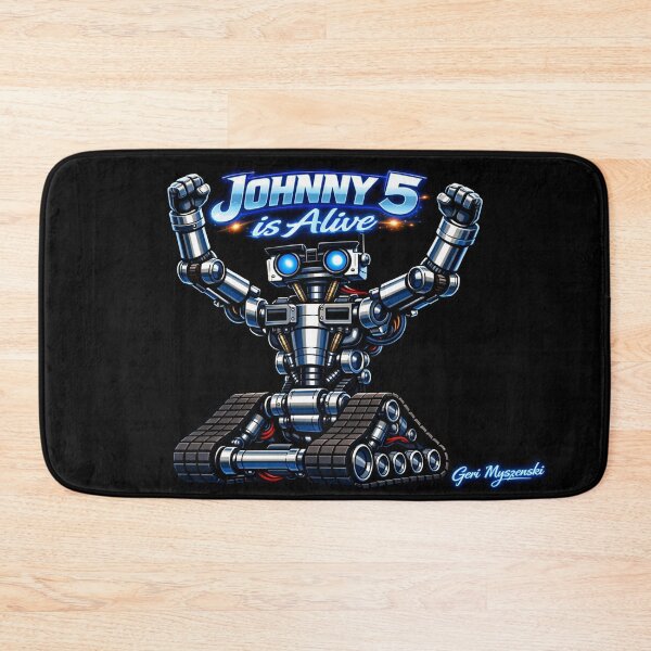 Item preview, Johnny 5 is Alive Short Circuit  designed and sold by The Art Queen Of Michigan .