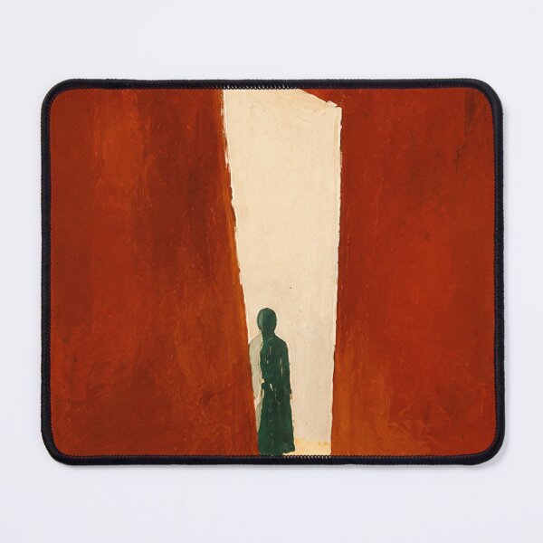 Item preview, "Into the Light" – Minimalist Red Abstract Art designed and sold by Moodzu.