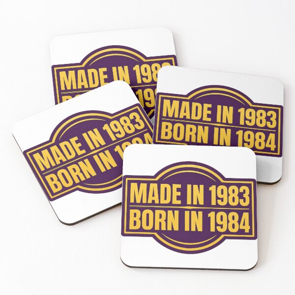 Item preview, Made In 1983 Born In 1984 designed and sold by aihrgdesign.