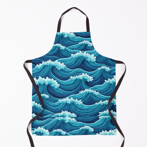 Item preview, Ocean Waves Pattern Sea Surfer designed and sold by sportfantees.