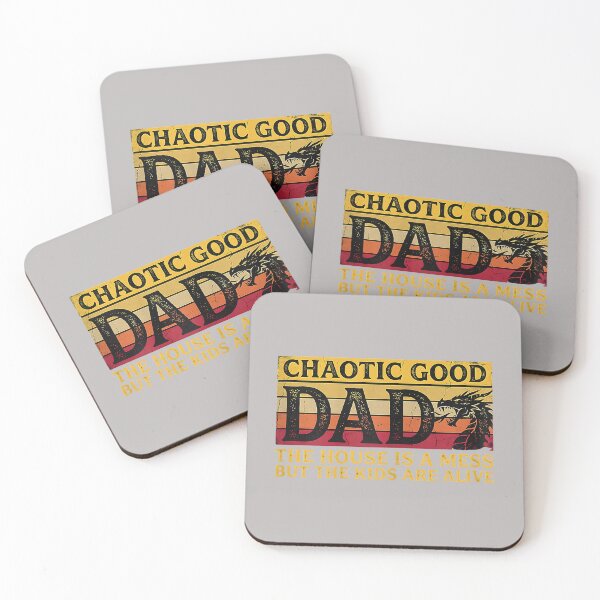 Item preview, Chaotic Good Dad The House is A Mess But The Kids are Alive_3 designed and sold by mjohnson9.