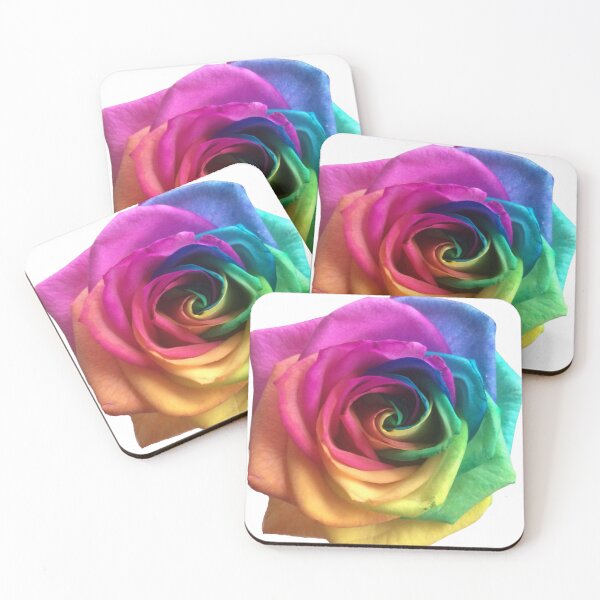 Item preview, Single Rainbow Tie Dye Pride Rose Flower designed and sold by trixie666.