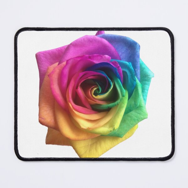 Item preview, Single Rainbow Tie Dye Pride Rose Flower designed and sold by trixie666.
