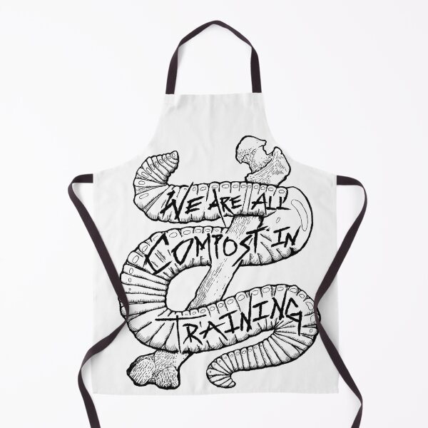 Item preview, We Are All Compost in Training (Black) designed and sold by SlugsNeedHugs.